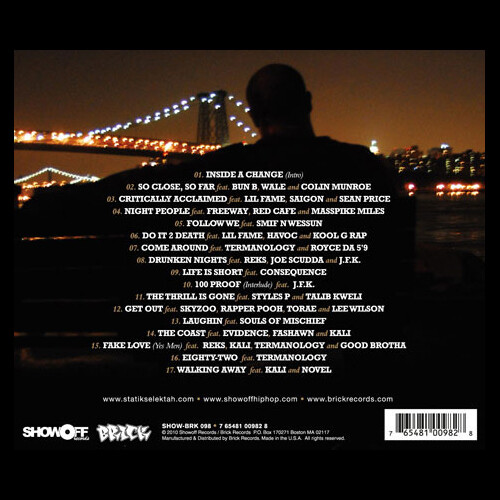Statik Selektah - '100 Proof (The Hangover)' (CD) - Bild 2 von 2