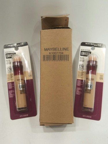 Maybelline Instant Age Rew Multi-Use Concealer #120 Up to 12H Moistur Set of 2 - Picture 2 of 5