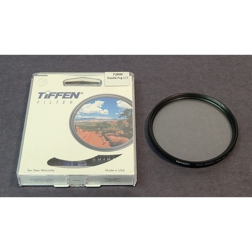 Tiffen 72mm Double Fog 1/2 Filter MFR #72DF12 - Picture 2 of 6