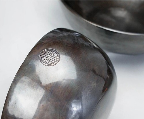 Full Moon Tibetan Singing Bowl Mindfulness Meditation Nepal Singing Bowls Yoga - Picture 16 of 30