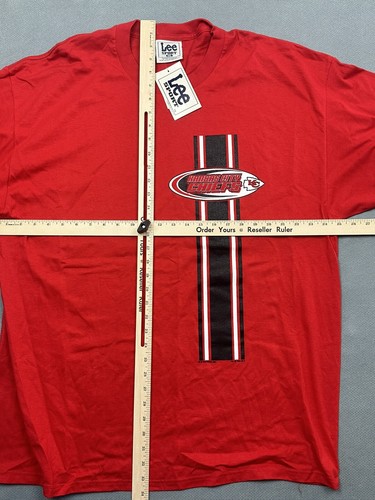 Kansas City Chiefs Shirt Mens XXL Lee Sports 90s Y2k New Old Stock NWT Vintage - Picture 8 of 12