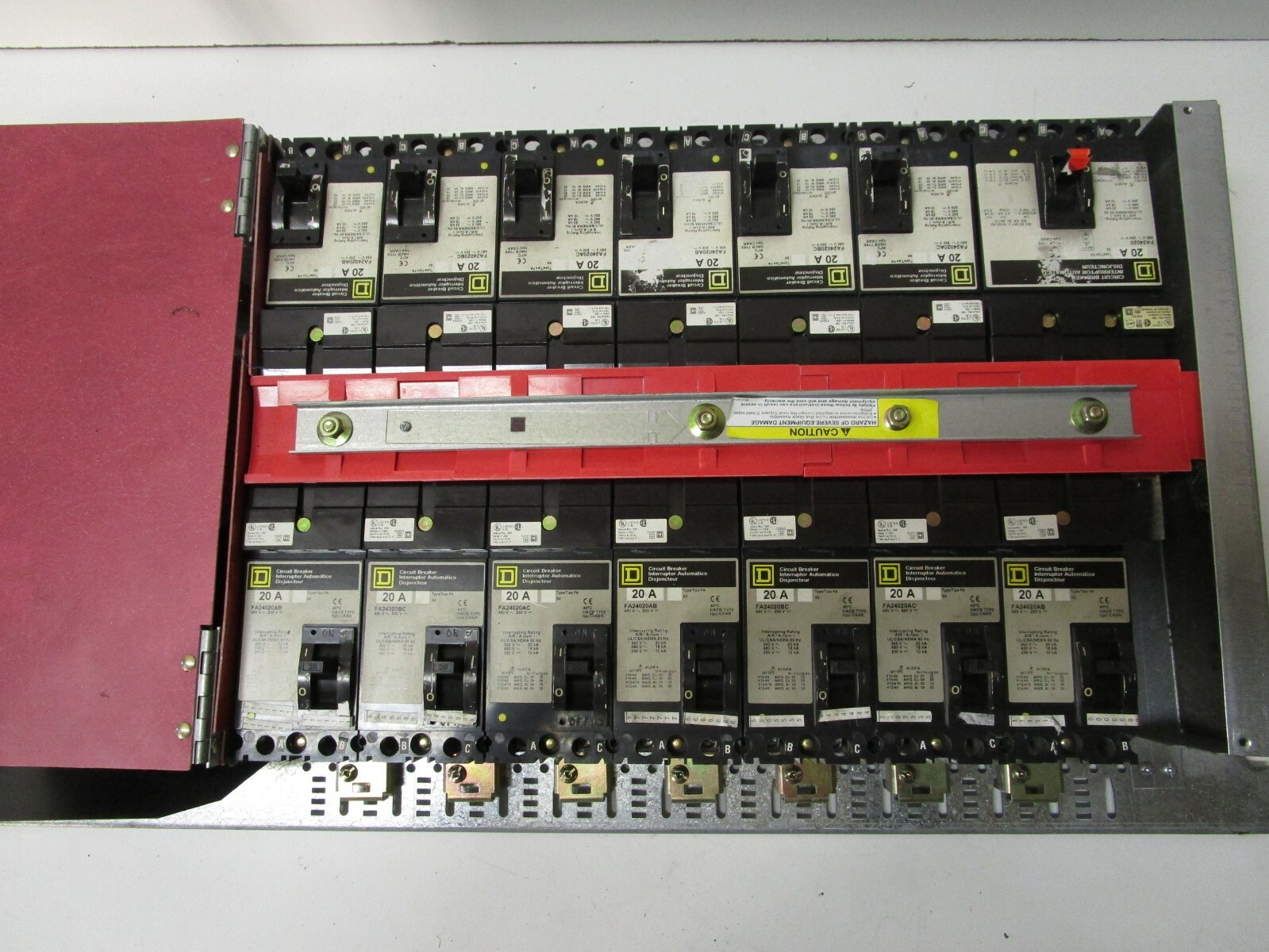 SQUARE D 8004506201 CLASS CTL PANELBOARD USED FREE SHIPPING eBay