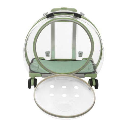 Fully Breathable Hard cat Carrier with Rolling Wheels for Dogs, Cats, & Bunnies - Picture 11 of 24