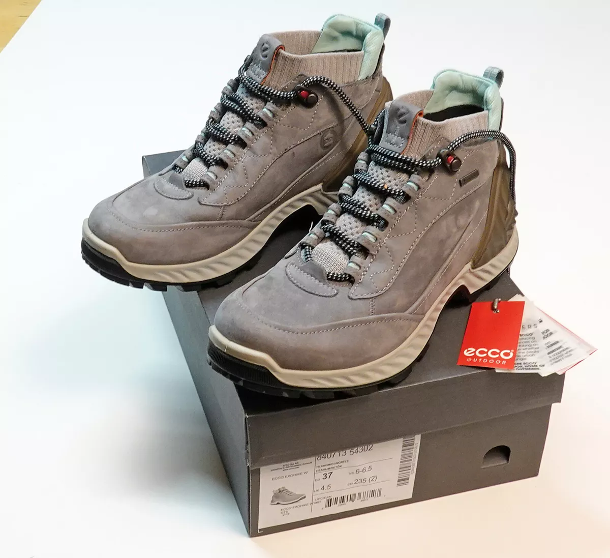 Spænding digtere Sammentræf ECCO Women&#039;s Exohike High Gore-tex Hiking Boot • Size 6.5 or EU 37 |  eBay