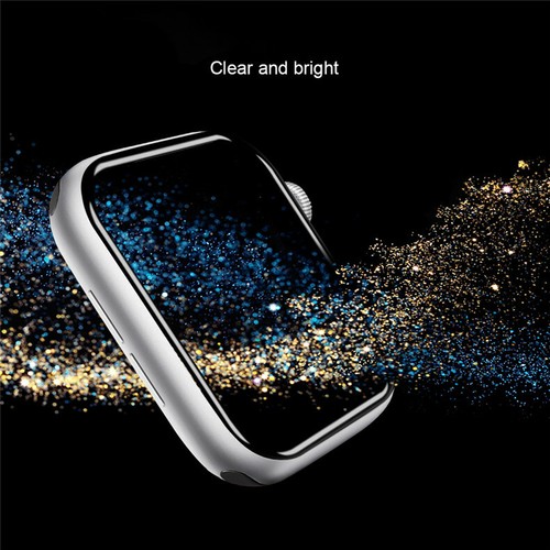 For Apple Watch Case Full Protective Cover iWatch 1234 40/42 Black Silver Clear - Zdjęcie 13 z 33