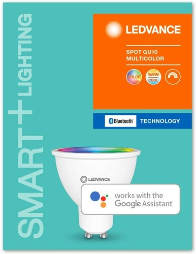 4x Ledvance Smart+ LED Bluetooth GU10 Spot Multicolor EEK:F (Spektrum A-G) - Afbeelding 8 van 8