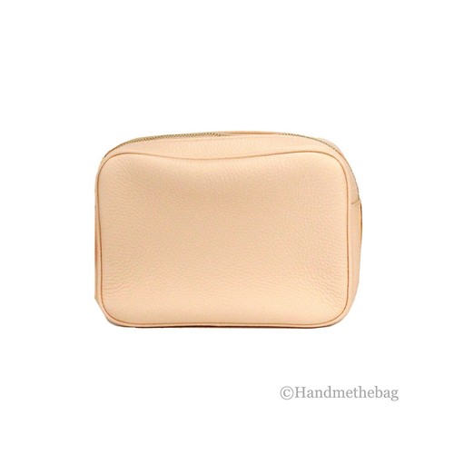 Burberry kleine Kamera-Umhängetasche der Marke Pfirsich Rosa genarbtes Leder - Bild 3 von 7