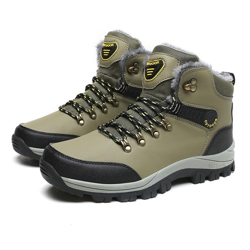 Herren Winterstiefel Winter Wasserdicht Warm Gefüttert Schneestiefel Winterschuh - Bild 26 von 27