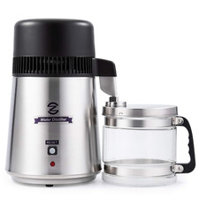 CO-Z 1 Gallon Water Distiller, 4L Brushed 304 Stainless Steel