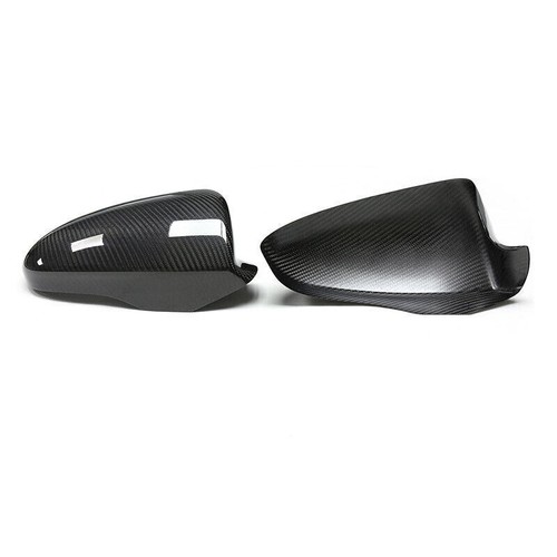 2x Real Carbon Fiber Door Side Mirror Cover Caps For BMW M5 F10 2012~2016 F12 M6 - Bild 7 von 10