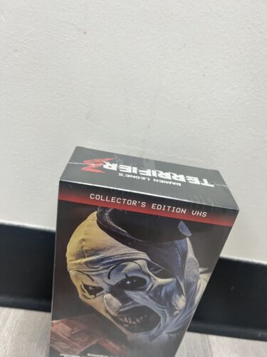 Terrifier 3 Collector's Edition VHS Set - Rare Walmart Exclusive - NEW IN HAND - Picture 2 of 9