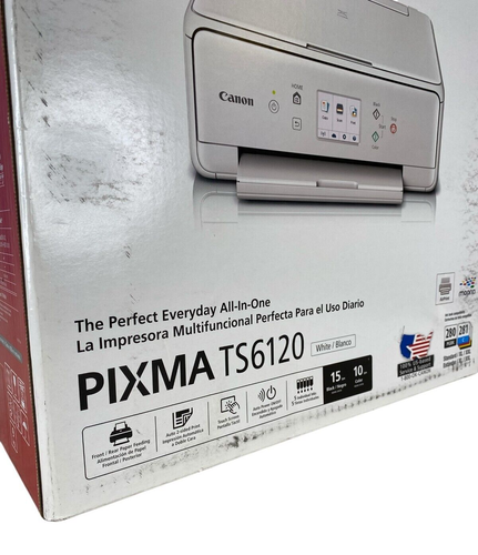 Canon Pixma TS6120 Wireless Inkjet All-in-One Color Home Printer (New Sealed) - Picture 17 of 17