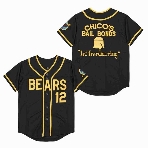 Youth Bad News Bears 12 Tanner Boyle Baseball Jersey Chico's Bail