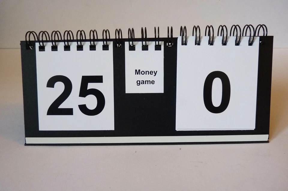 Deluxe Backgammon Scoreboard - Black with Black Coil. FREE p&p in UK - Image 4 of 4