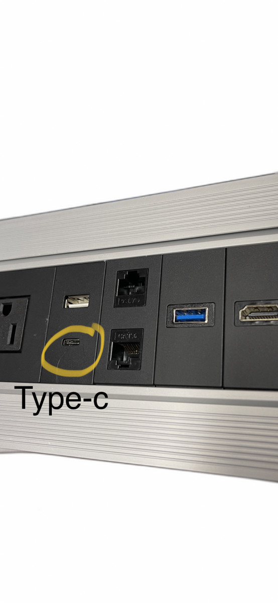 Pwr Plug Conference Table Power Data Hub Module In-Desk, 57% OFF