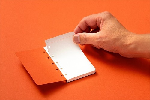 Pad memo ricarica PLOTTER 004 2 mm griglia 80 fogli mini 5 dimensioni design angolo arrotondato - Foto 8 di 9