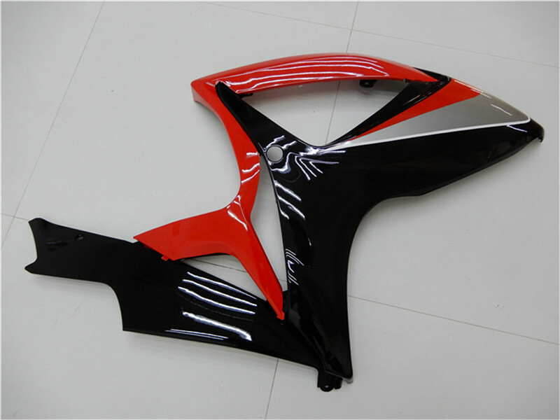 FKA Injection Red Black ABS Fairing Fit for Suzuki 2006 2007 GSXR 600 750 a003 image