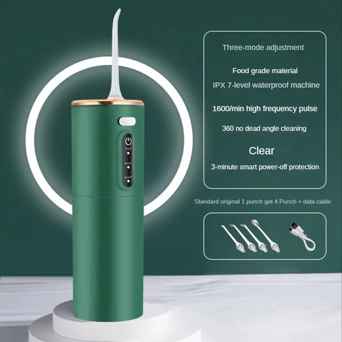 Irrigador Oral USB Hilo Dental Portátil Dental Hilo de Agua Irrigador 3 Modos - Imagen 21 de 21