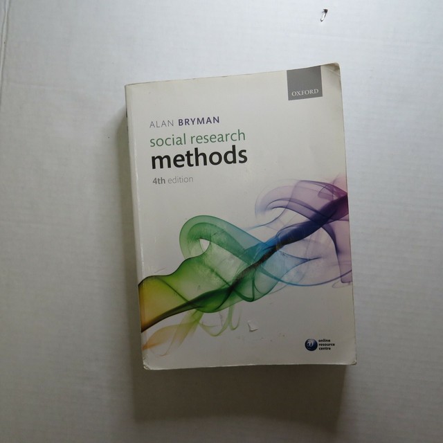 Social Research Methods by Alan Bryman (2012, Trade
