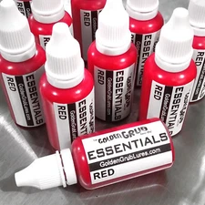 NEW 1 OZ. RED Essentials Color Fishing Soft Plastic Bait Lure Making plastisol