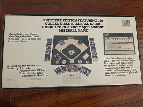 1987 Classic Major League Baseball Board Game Complete 100 Cards - Bo Jackson RC - Picture 6 of 12
