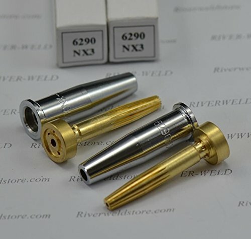 2pcs Propane Natural Gas Cutting Tip 6290NX-3 For Harris Torch - Picture 3 of 7