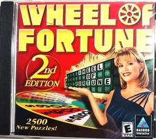 Wheel of Fortune 2nd Edition CD Rom Game from Hasbro 2000 Windows PC ML367