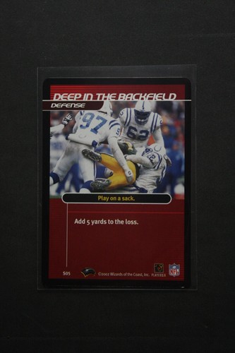 WotC NFL Showdown CCG/TCG 2002/03 Strategy card singles - Picture 17 of 101