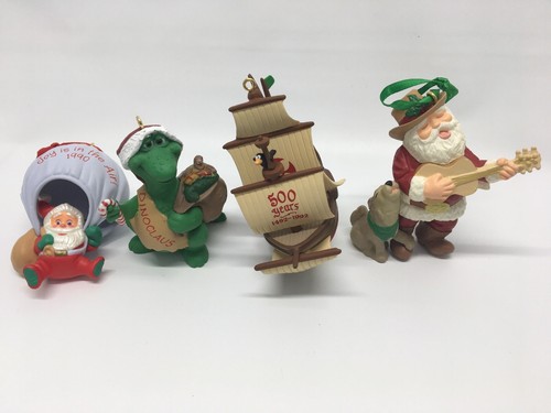 Punze Lot 4 Ornamente 1990 bis 1993 Originalkartons und Verpackung - Bild 2 von 12