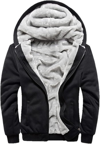 Women Fashion Horn Button Fleece Thicken Coat with Hood Winter Warm Jacket - Picture 26 of 28