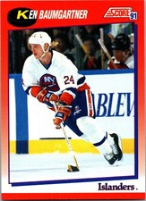 1991-92 Score Canadian - Ken Baumgartner #148
