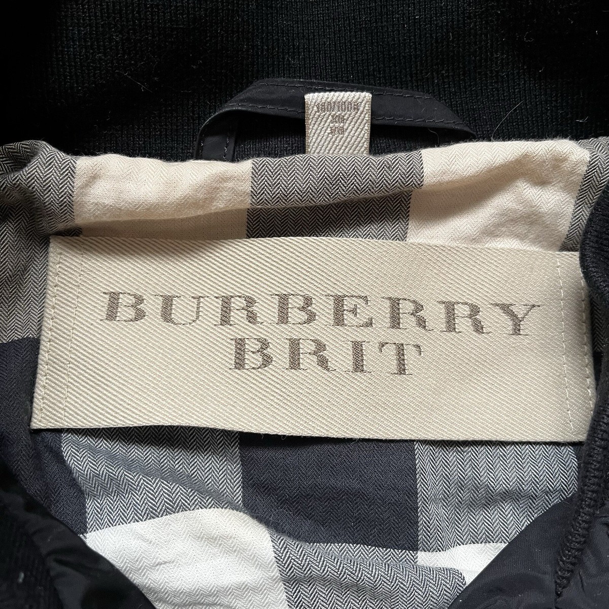 Burberry BRIT bomber jacket lightweight men's size XL | eBay