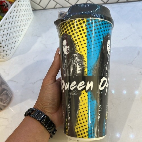 Selena tumbler plastic cup. Exclusive and collectible, brand new and sealed.