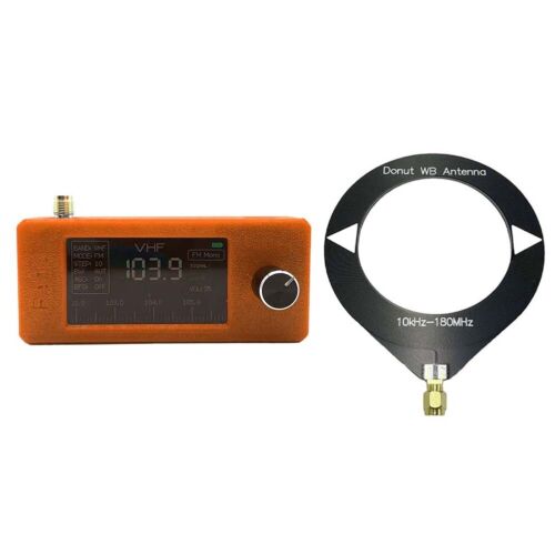 Mini radio portátil SI4732 con pantalla a color IPS de 9 pulgadas y batería de larga duración - Imagen 9 de 9
