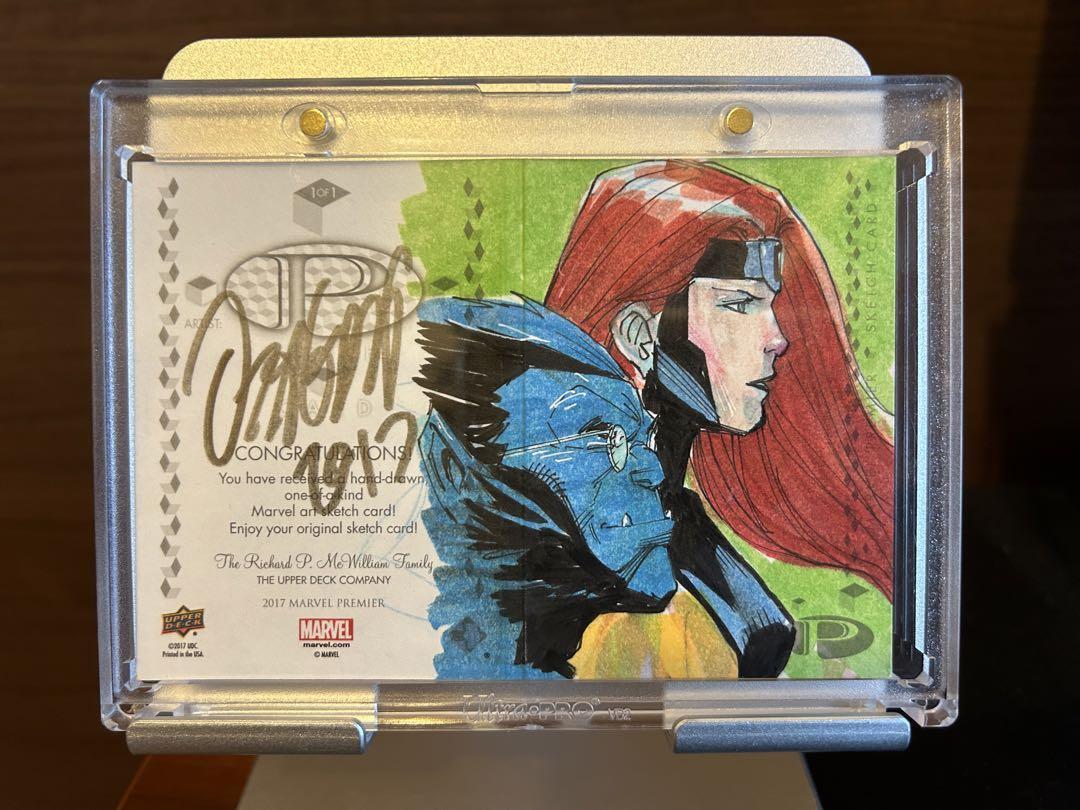 MARVEL PREMIER 2017 X-MEN sketch card | eBay