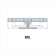 Simpson Strong-Tie RPS22 1-1/2 Inch x 22-5/16 Inch Retro Plate Strap 50 Pack