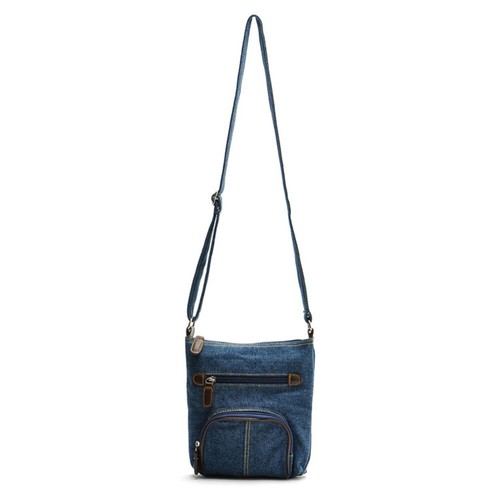 Carteras de otoño bolsos de mezclilla bolsos bandolera para mujer monedero vaquero bandolera elegante - Imagen 3 de 12