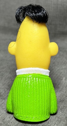 4 Vtg Sesame Street Finger Puppets Rare Lefty The Salesman Big Bird Bert Ernie - Picture 14 of 24