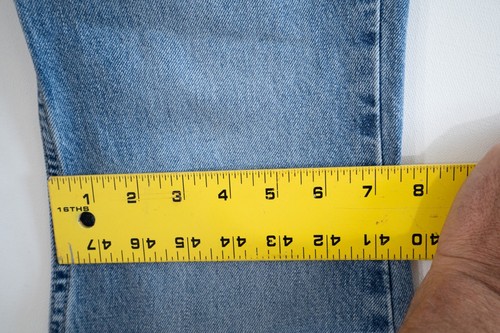Vintage Levi's Silvertab Bell Bottom Jeans 30 x 30/30.5 Women's Juniors 7M Flare - Picture 15 of 18