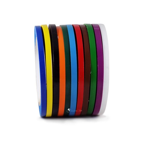 Vinyl Pinstriping Tape - 12 OSHA COLORS AVAILABLE: 1/4 INCH (6mm) x 108 Ft 5MIL - Picture 19 of 19