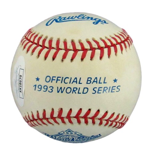 Paul Molitor HOF Signed/Auto Blue Jays 1993 World Series Baseball JSA 156090 - Picture 2 of 4