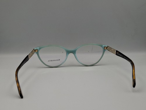 Tiffany & Co TF2129 8134 Damen Cat Eye Brille Brillengestell Havanna Blau 53 mm - Bild 4 von 8
