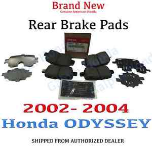Rear OE Brake Calipers For 2002 2003 2004 Honda Odyssey