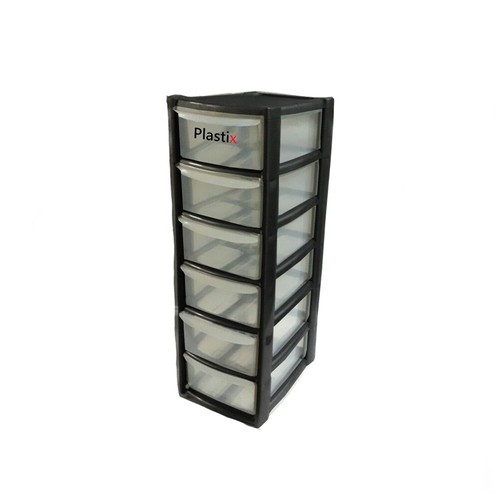 3 4 5 TIER PLASTIC STORAGE DRAWERS TOWER TROLLEY UNIT DESKTOP HOME SCHOOL OFFICE - Picture 14 of 26