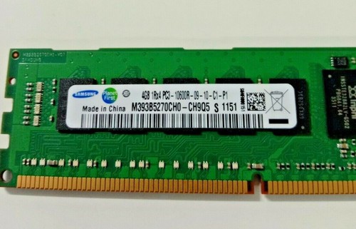 HP 32GB 8 x 4GB 1Rx4 DDR3 PC3-10600R ECC Memory 591750-171 DL360 DL380 DL385 G6 - Picture 4 of 4
