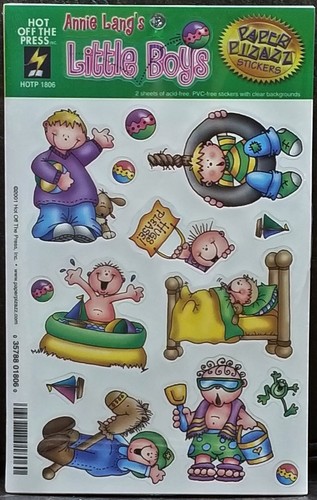 "HOT OFF THE PRESS" STICKERS PACKS - 5" x 6.5" - (2 sheets per pack) -You Choose - Picture 10 of 14