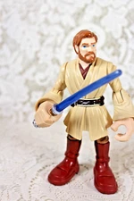Hasbro Playskool Obi Wan Kenobi Action Figure Jedi Force Heroes Star Wars 2012