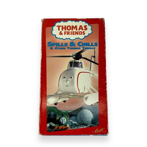 Thomas The Tank Engine & Friends Spills & Chills And Other Stories VHS Tape 2000 - Picture 1 of 3