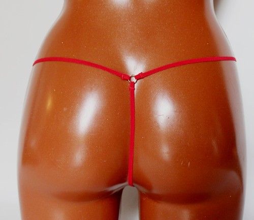  Sexy String-Tanga Slip mit Perlenkette Offen Reizwäsche S-M-L viele Muster NEU! - Bild 8 von 13