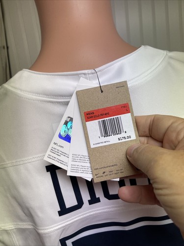 NWT Trevon Diggs #7 Dallas Cowboys NIKE Vapor FUSE Ltd Jersey L $175 MSRP - Picture 7 of 13